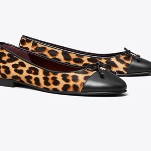 Tory Burch Leopard Print Ballet Flats
